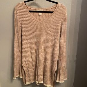 H&M ribbed loose sweater